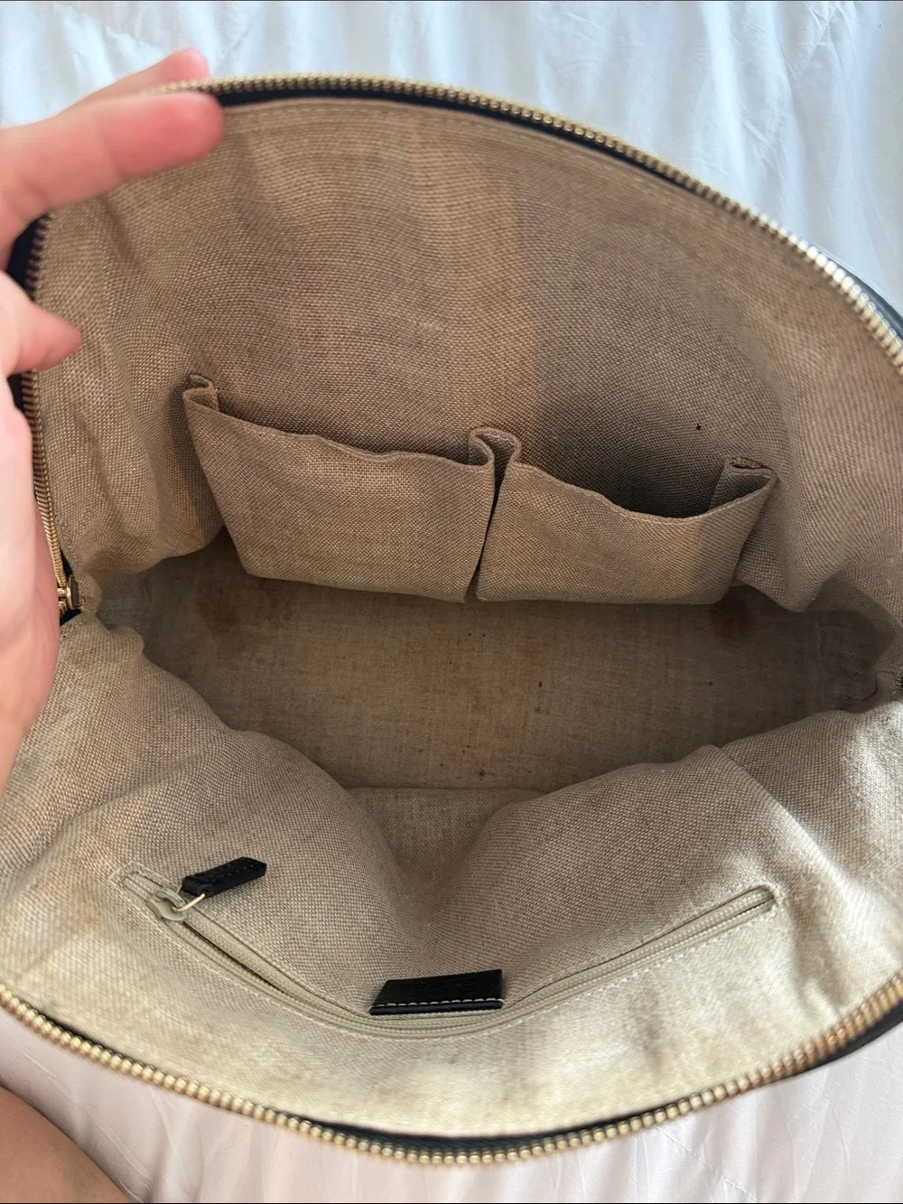Gucci Black Embossed Bag
